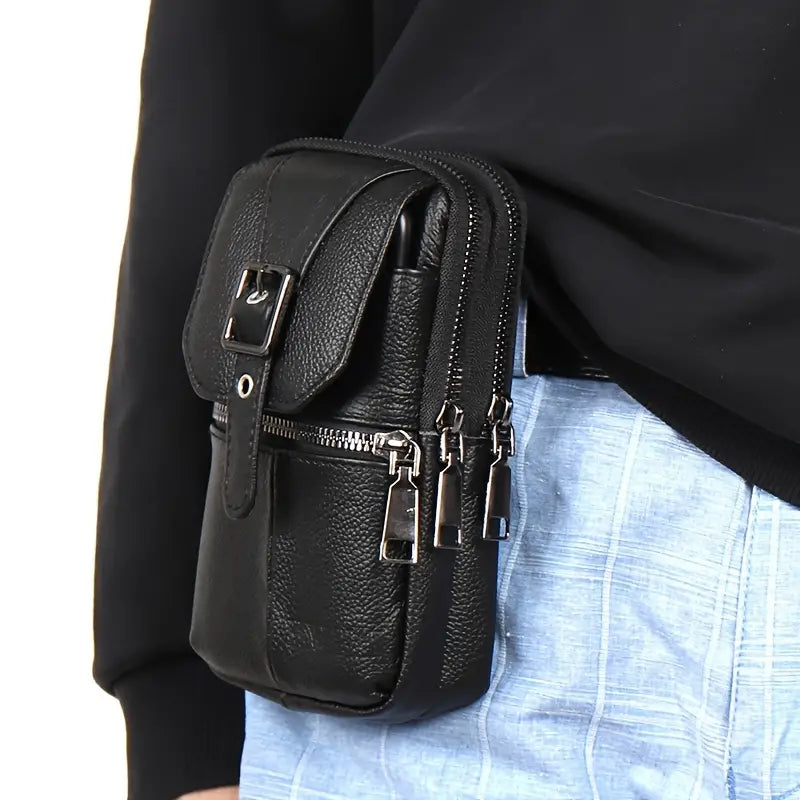 Genuine Leather Multifunctional Cell Phone Bag Bags & Travel - DailySale