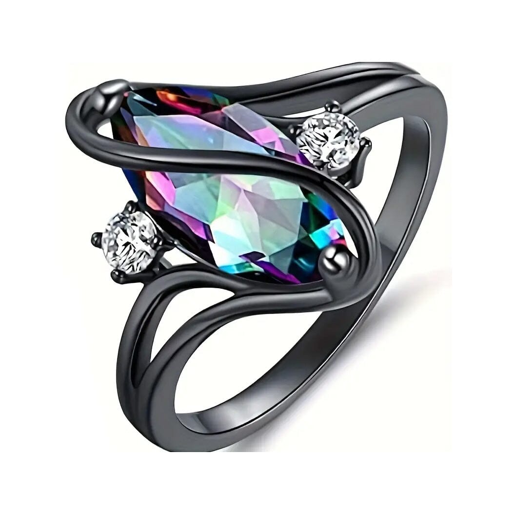 Geometric Zircon Women's Ring Rings - DailySale