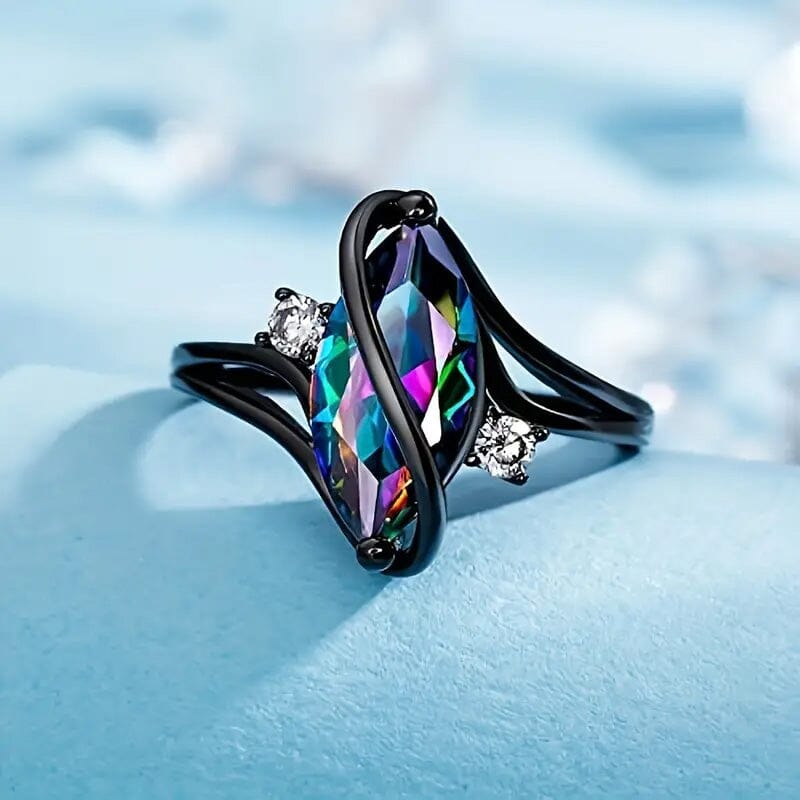 Geometric Zircon Women's Ring Rings - DailySale