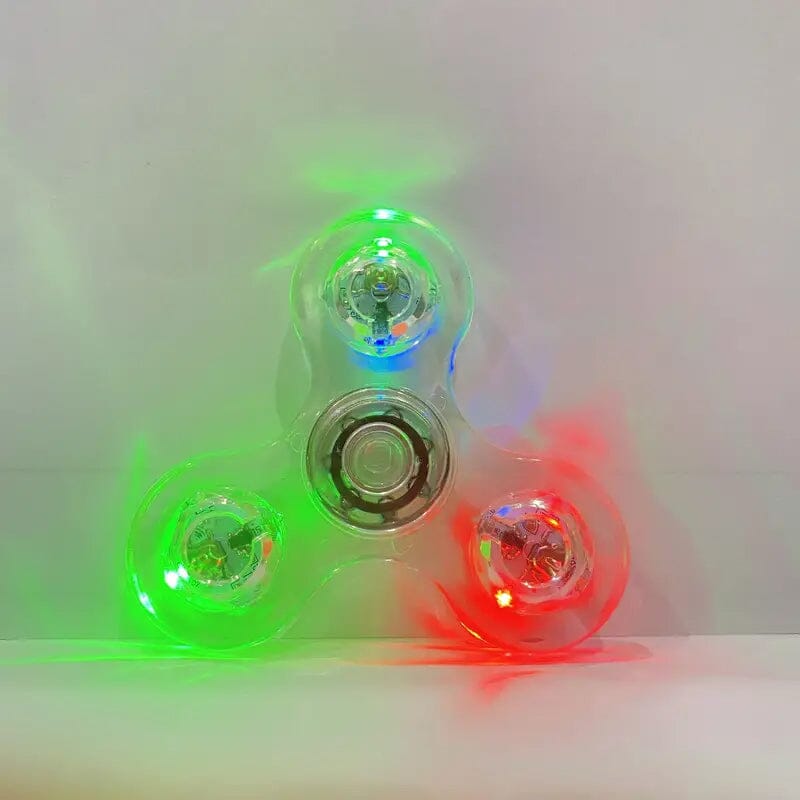 Glow-in-the-Dark LED Fidget Spinner Toys & Games - DailySale