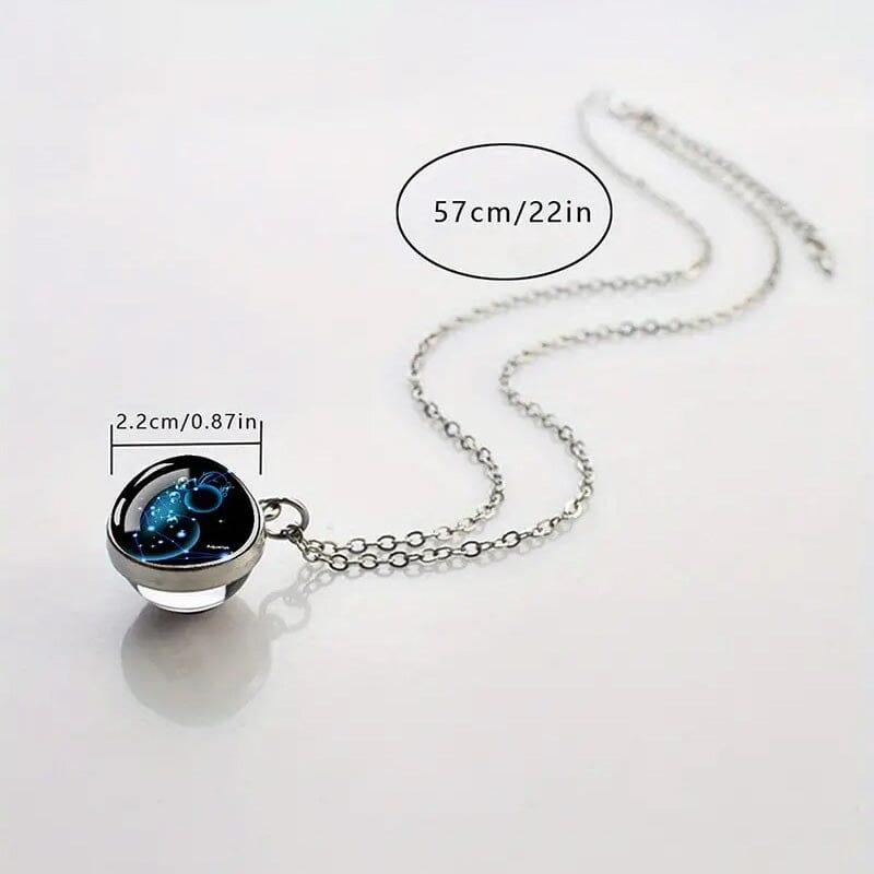 Glow-in-the-Dark Zodiac Pendant Necklace Necklaces - DailySale