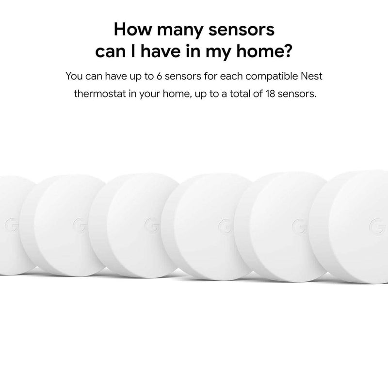 Google Nest Temperature Sensor (Refurbished) Household Appliances - DailySale