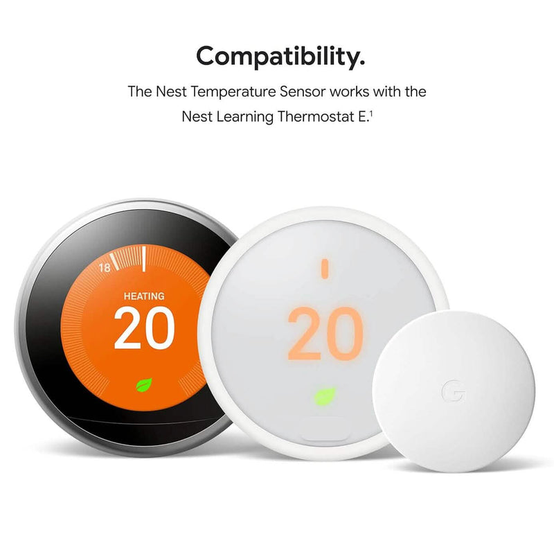 Google Nest Temperature Sensor (Refurbished) Household Appliances - DailySale