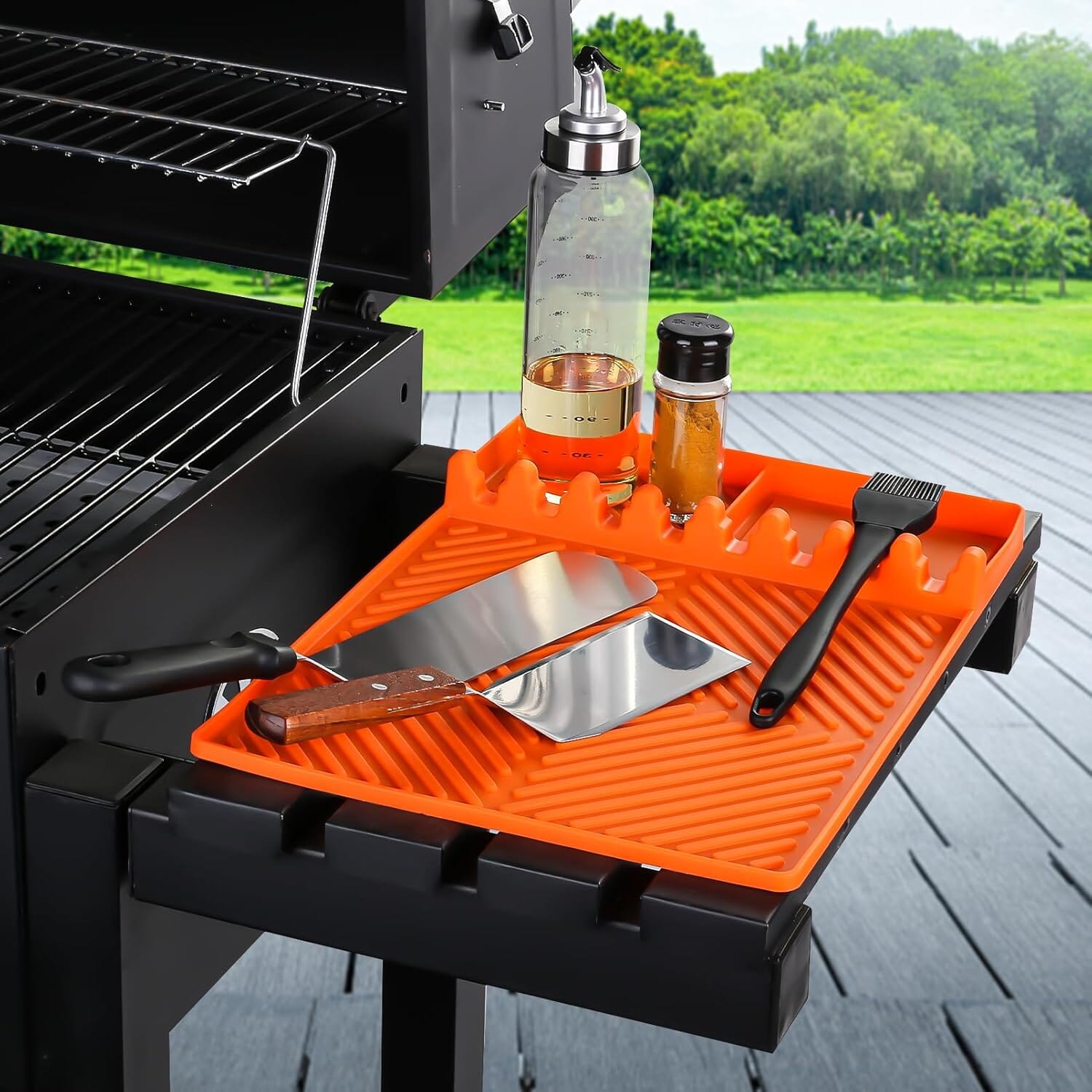 Grill Mat- Side Shelf Mat for Blackstone Silicone Grill Pad Kitchen Tools & Gadgets - DailySale