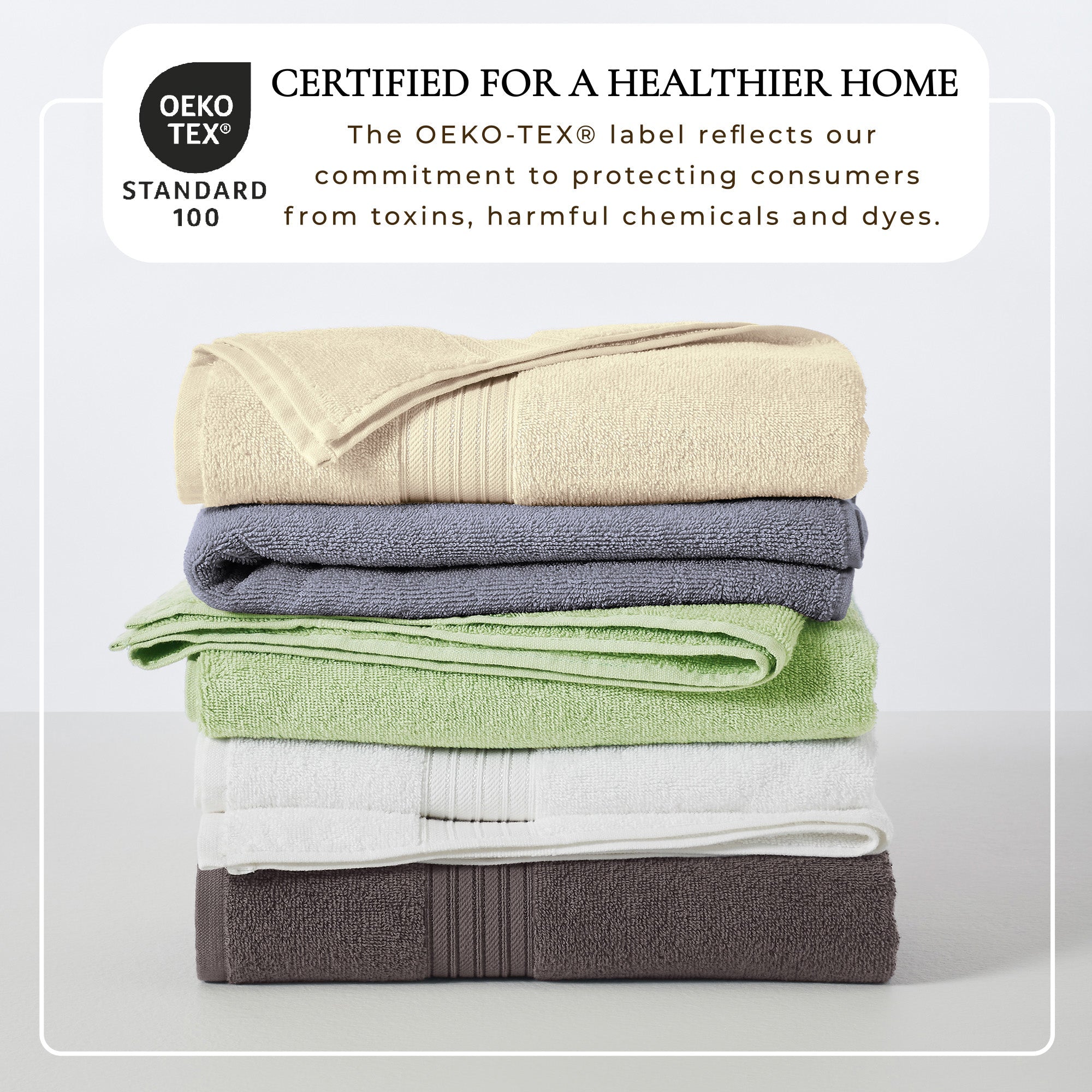 Cotton Terry Bath Towel Set - Cooper Collection