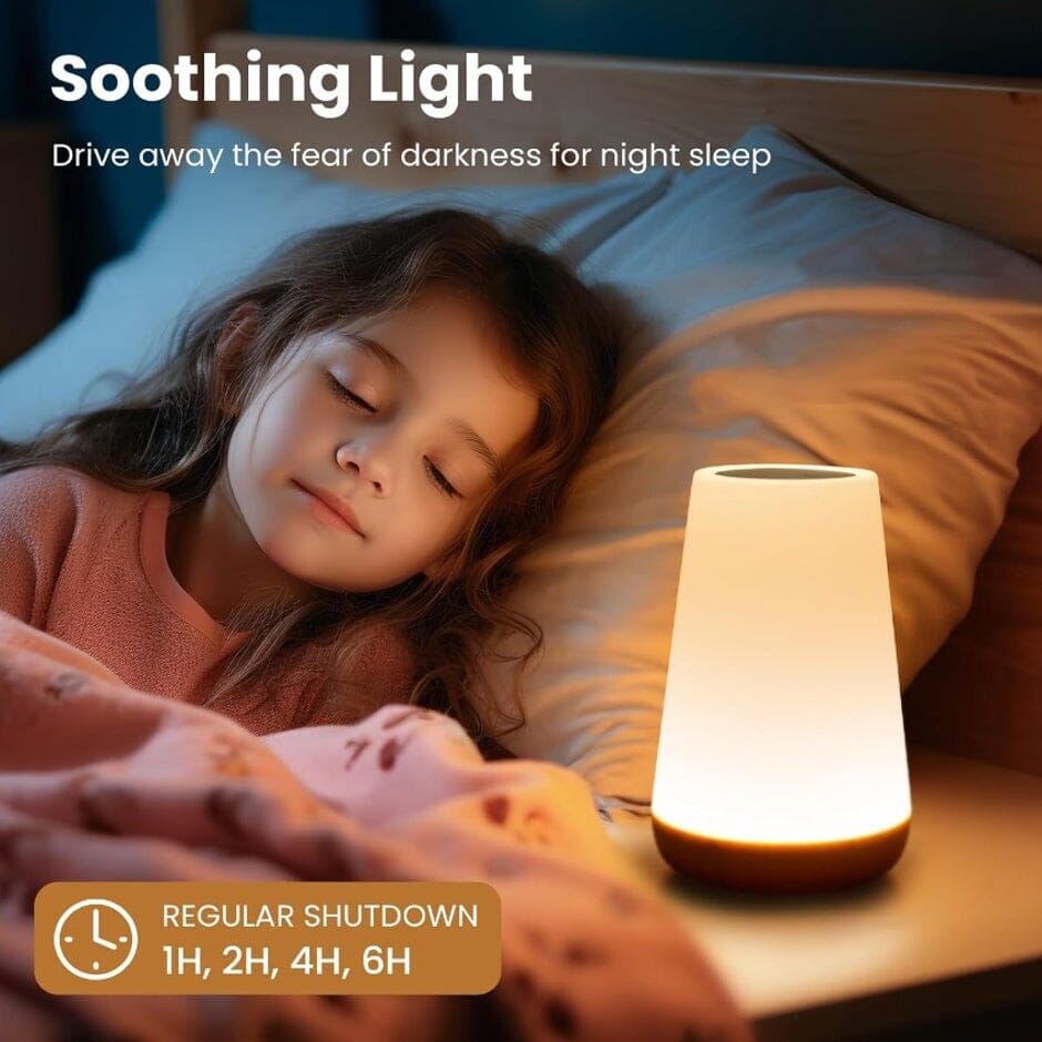 Hakol Dimmable Touch Lamp for Bedroom Indoor Lighting - DailySale