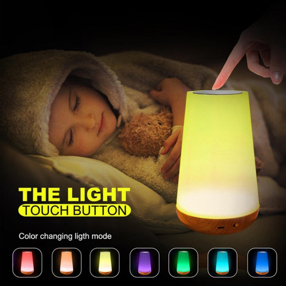 Hakol Dimmable Touch Lamp for Bedroom Indoor Lighting - DailySale