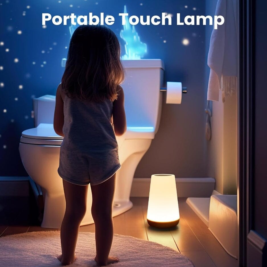 Hakol Dimmable Touch Lamp for Bedroom Indoor Lighting - DailySale