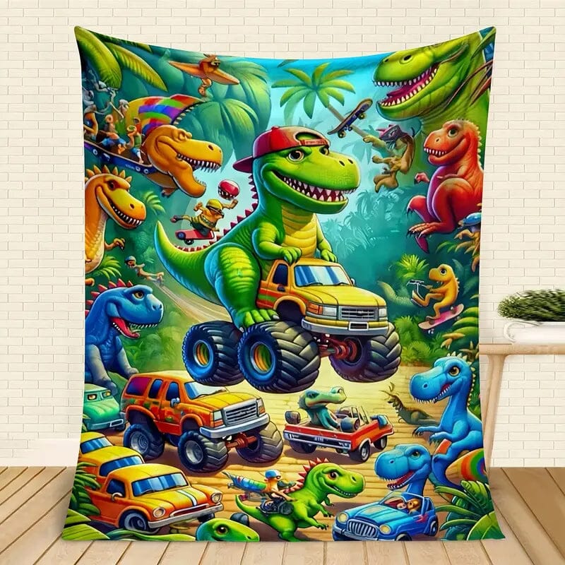 #style_cozy dinosaur truck