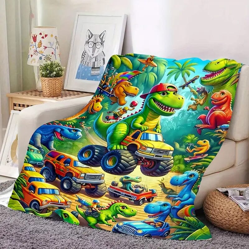 #style_cozy dinosaur truck