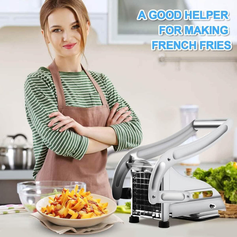 Heavy Duty Stainless Steel Potato Cutter Kitchen Tools & Gadgets - DailySale