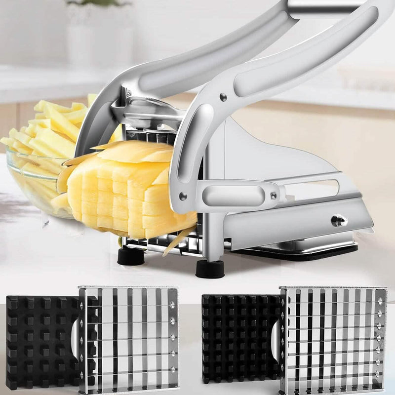 Heavy Duty Stainless Steel Potato Cutter Kitchen Tools & Gadgets - DailySale