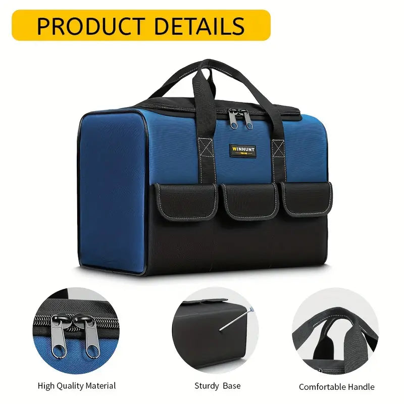 Heavy Duty Tool Bag With Wide Mouth Bags & Travel - DailySale