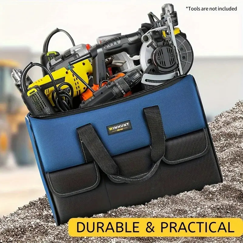 Heavy Duty Tool Bag With Wide Mouth Bags & Travel - DailySale