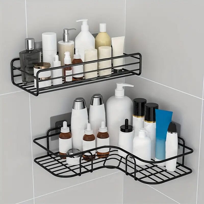 Heavy-Duty Triangle Wall Mounted Shower Caddy Rack Bath - DailySale