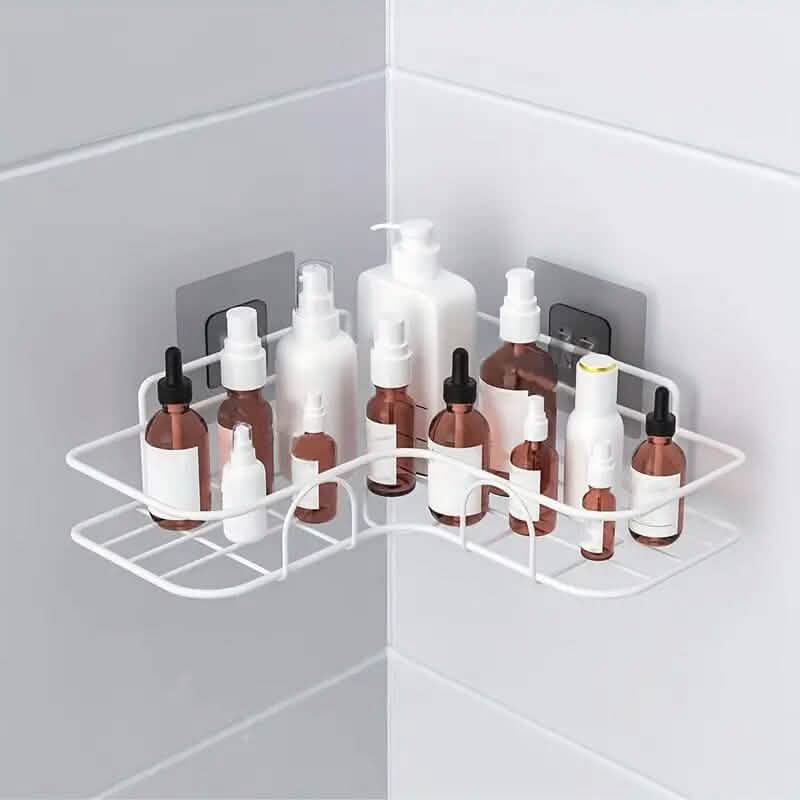 thumbnail image 2 of Sterling 88028700-0 Wall Mounted Shower Caddy – White, 10-Basket – Modern, Mildew-Resistant 2 of 6