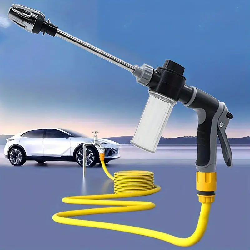 High-Pressure Car Wash Sprayer with Adjustable Nozzle Automotive - DailySale