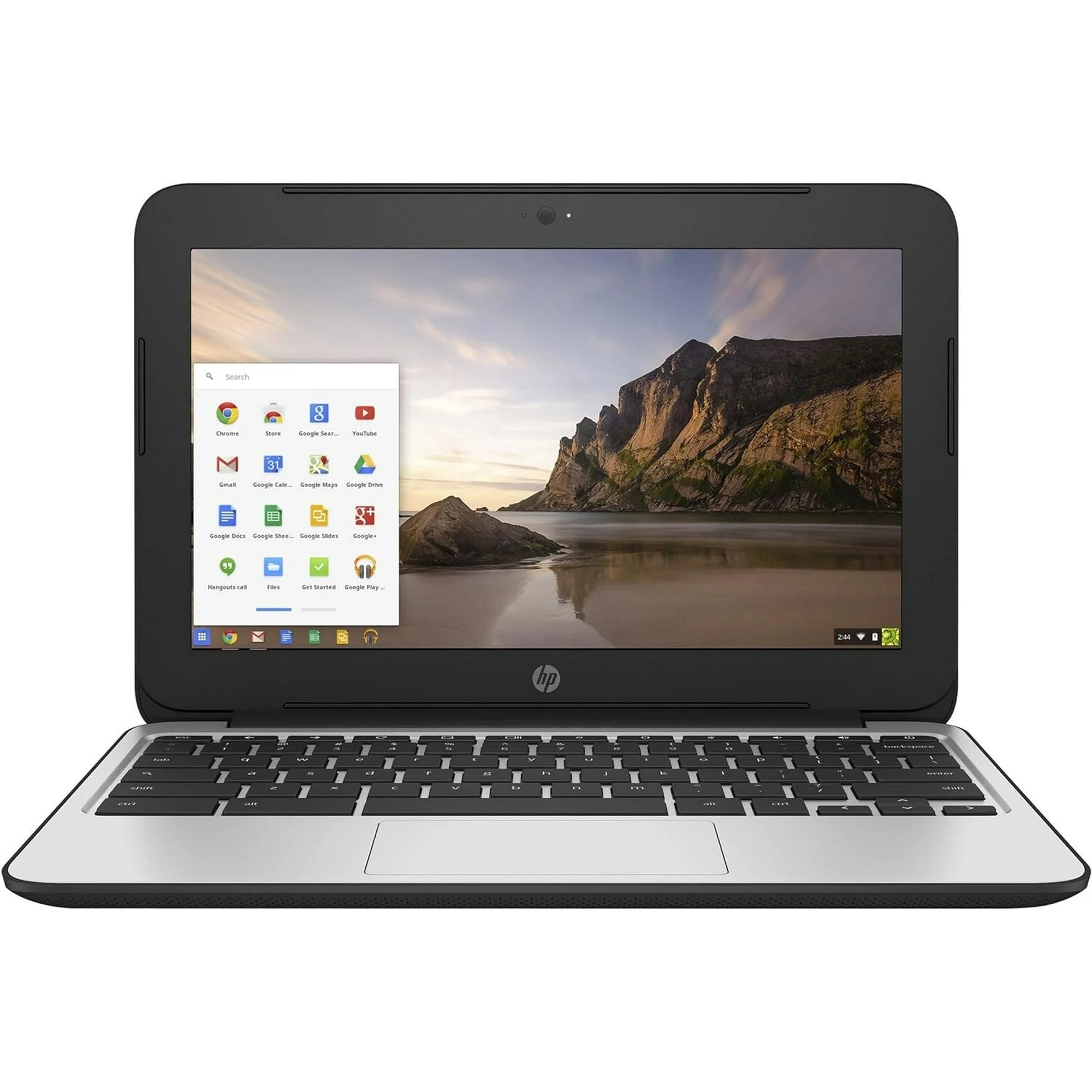 HP Chromebook 11 G4 11.6 Inch Laptop P0B79UT#ABA (Intel N2840 Dual-Core, 2GB RAM, 16GB Flash SSD, Chrome OS) (Black) (Refurbished) Laptops - DailySale