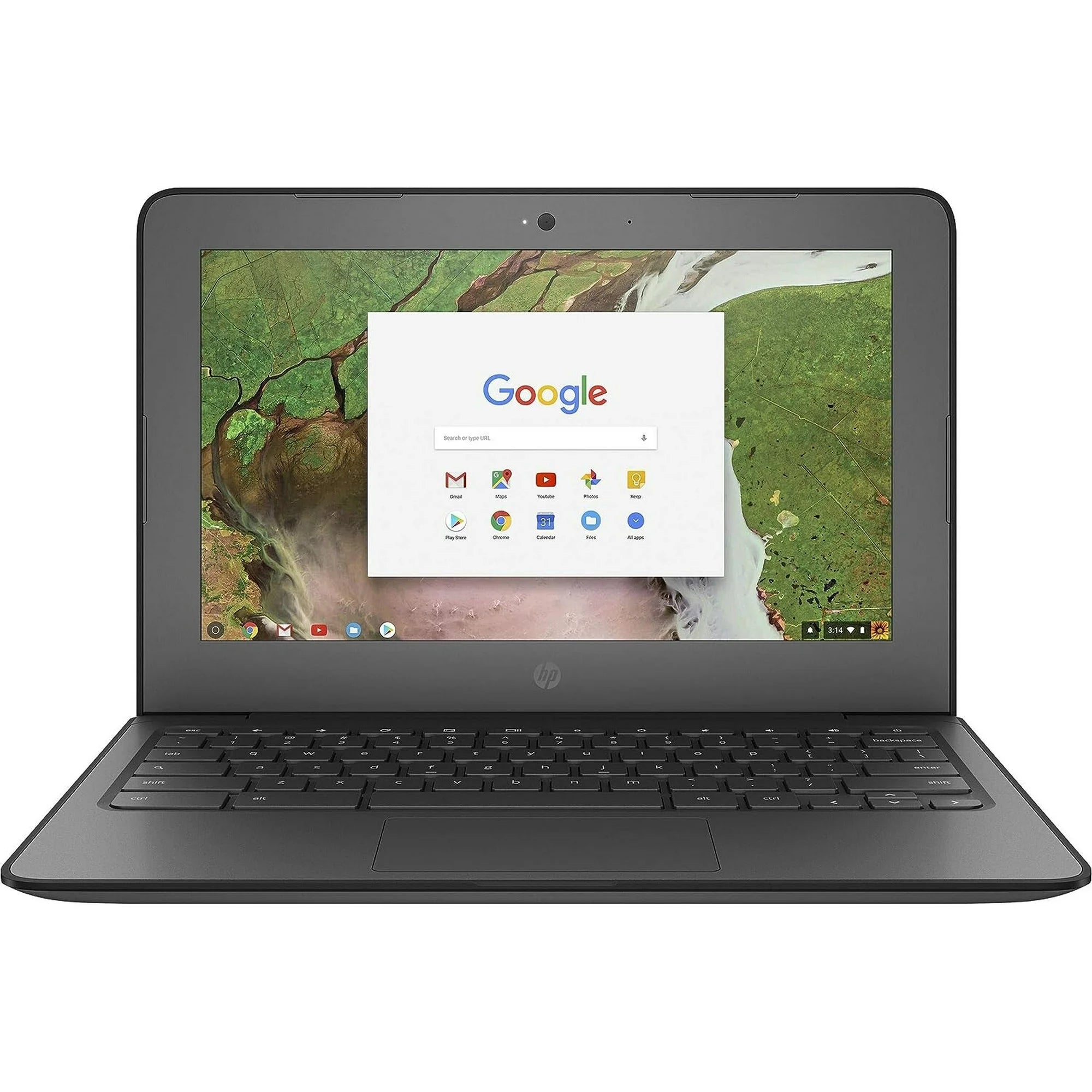 HP Chromebook 11 G6 Ee 11.6" Chromebook Intel Celeron 1.10 GHz 4 GB 16 GB Chrome OS (Black) (Refurbished) Laptops - DailySale