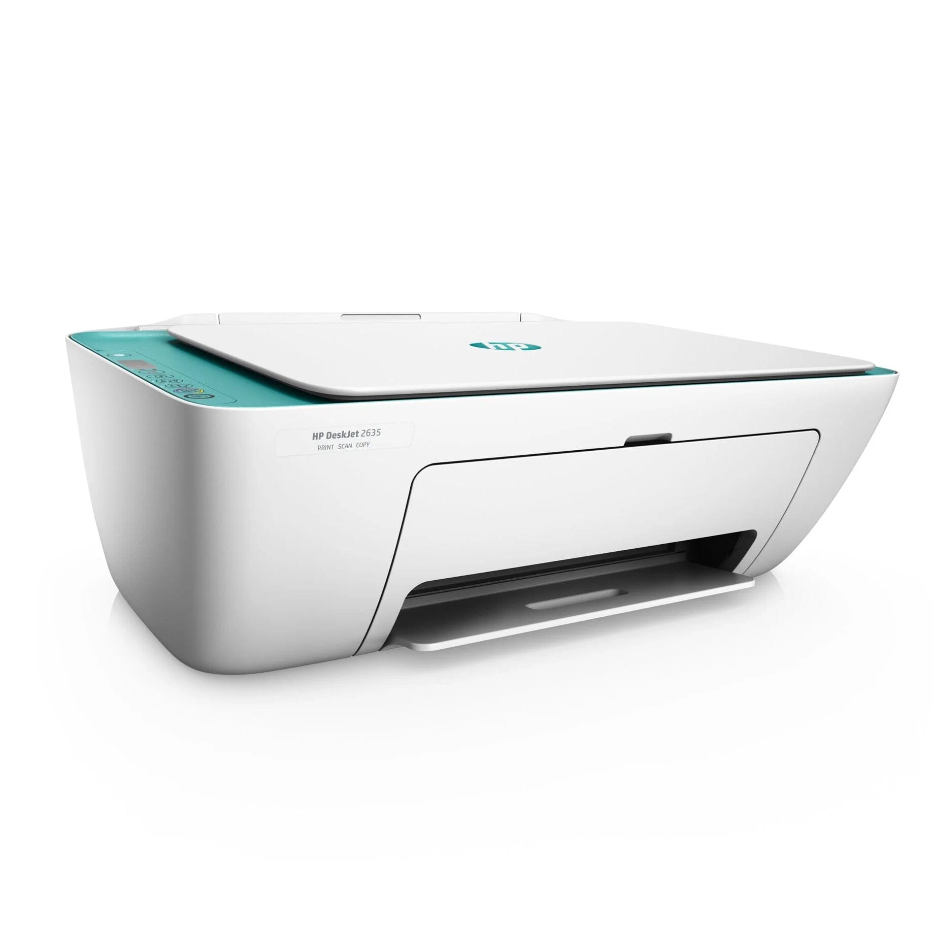 HP DeskJet 2635 No Ink Wireless All-in-One Printer - Green/Teal (Refurbished) Computer Accessories - DailySale