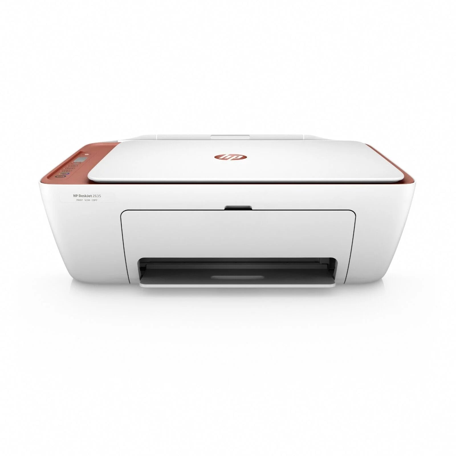 HP DeskJet 2635 NO INK Wireless All-in-One Printer (Red) (Refurbished) Computer Accessories - DailySale