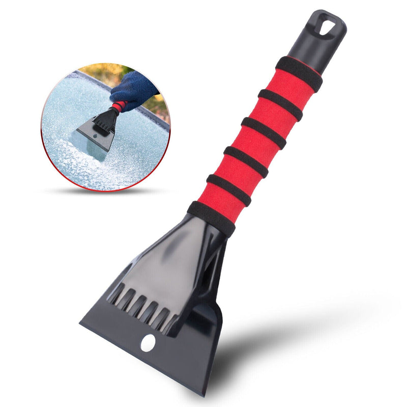 Ice Scraper & Crusher Tool, For Ice & Snow Removal Anti-Scratch Automotive - DailySale