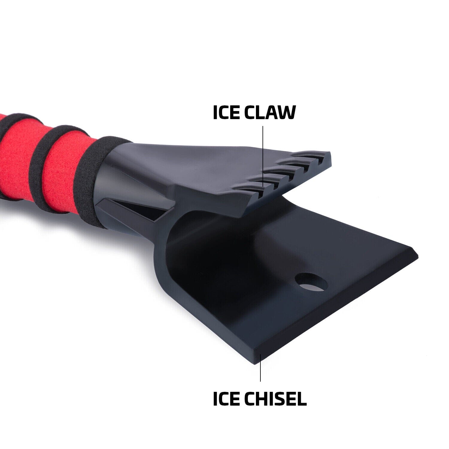 Ice Scraper & Crusher Tool, For Ice & Snow Removal Anti-Scratch Automotive - DailySale