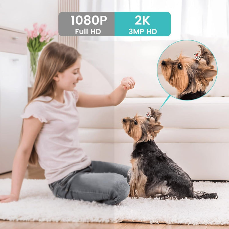 Indoor Camera, Cameras for Home Security with Night Vision Smart Home & Security - DailySale