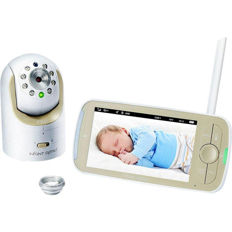 Infant Optics - Video Baby Monitor with 3.5 Screen - Gold/White