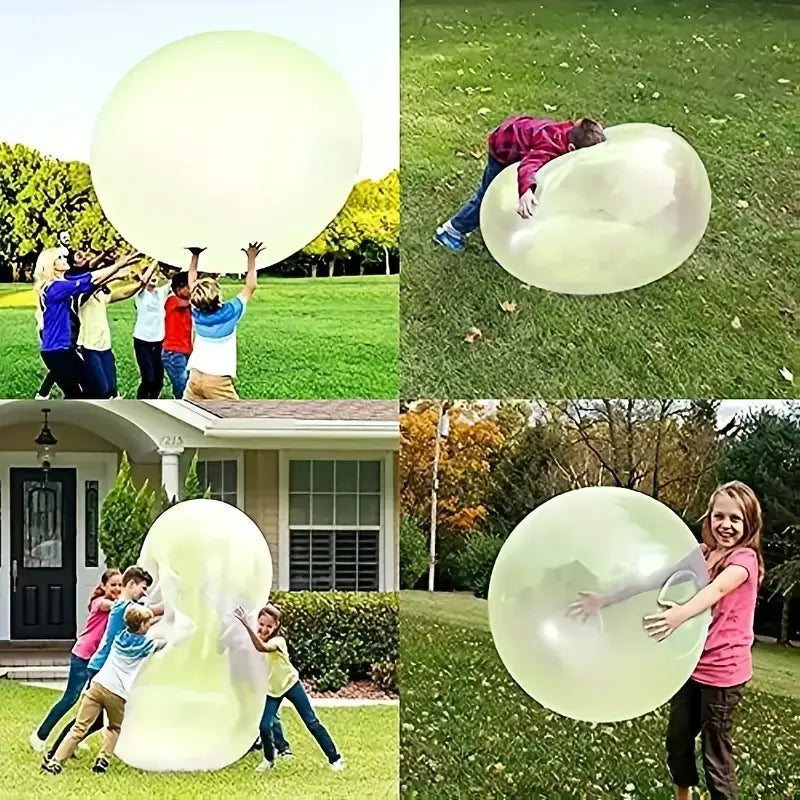 Inflated Ball Bubble Ball Water-Filled Transparent Bubble Ball TPR Inflated Ball Toys & Games - DailySale