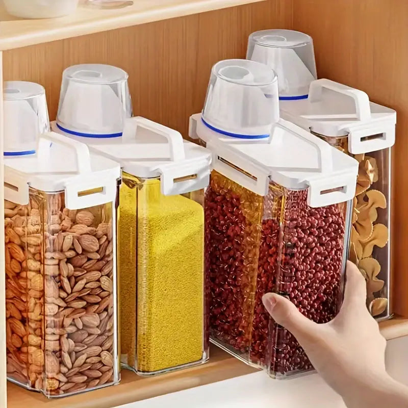 Insect-Proof and Moisture-Proof Sealed Storage Container with Lid Kitchen Storage - DailySale