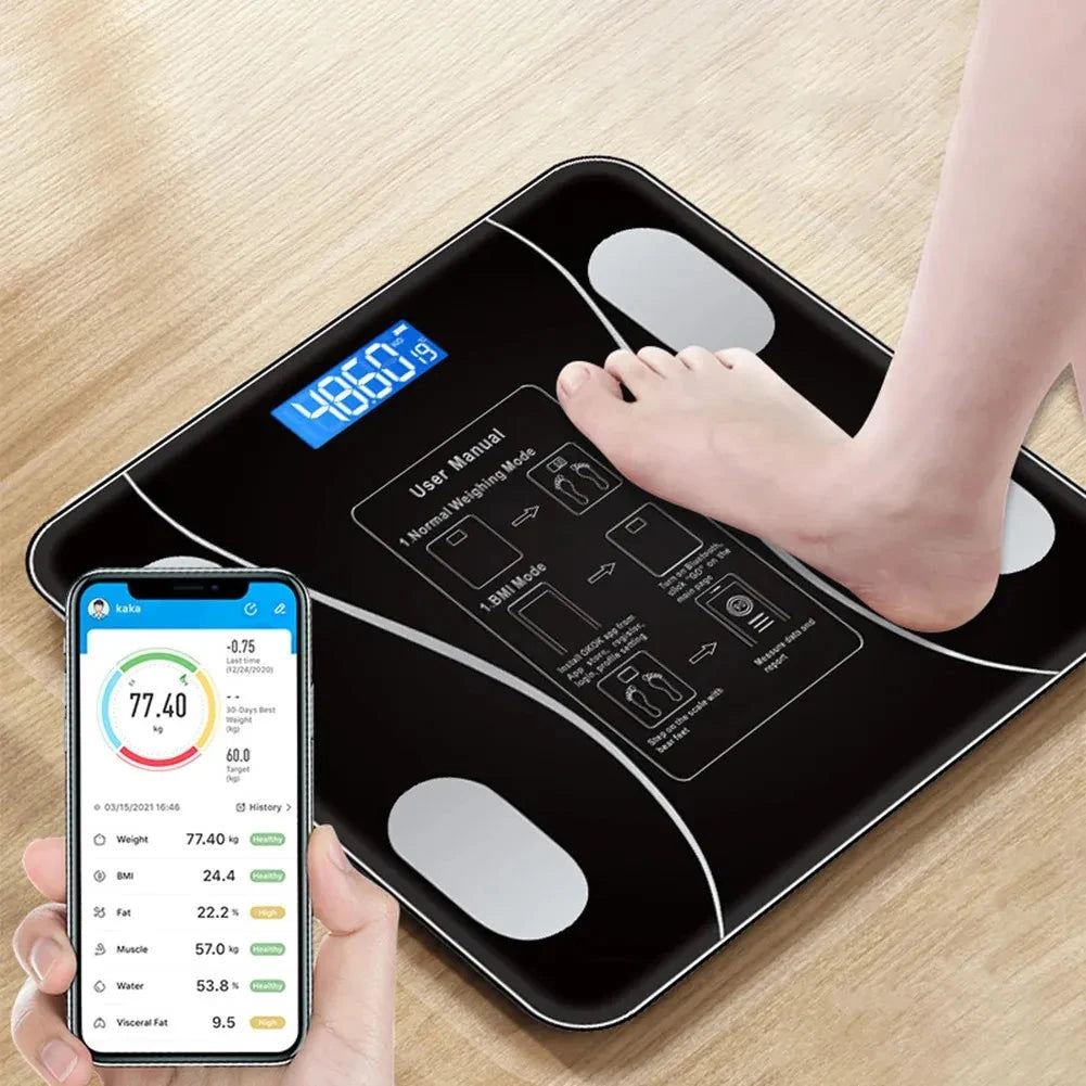 Intelligent Electronic Body Weight Scale Fitness - DailySale