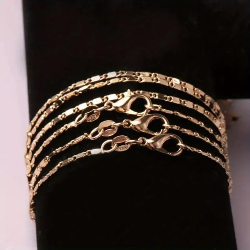 Italian 18K Gold Plated Punk Chain Necklace Necklaces - DailySale