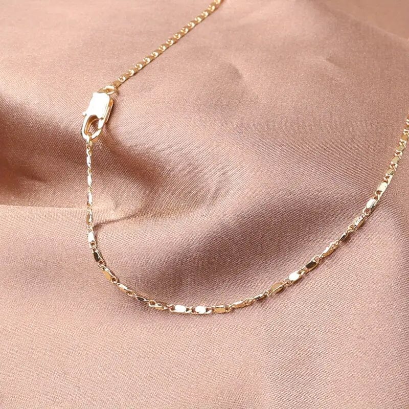 Italian 18K Gold Plated Punk Chain Necklace Necklaces - DailySale