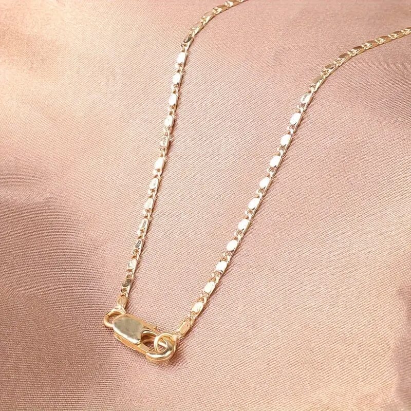 Italian 18K Gold Plated Punk Chain Necklace Necklaces - DailySale