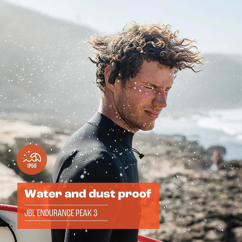 JBL - Endurance Peak 3 Dust and Waterproof True Wireless Active Earbuds Headphones - DailySale