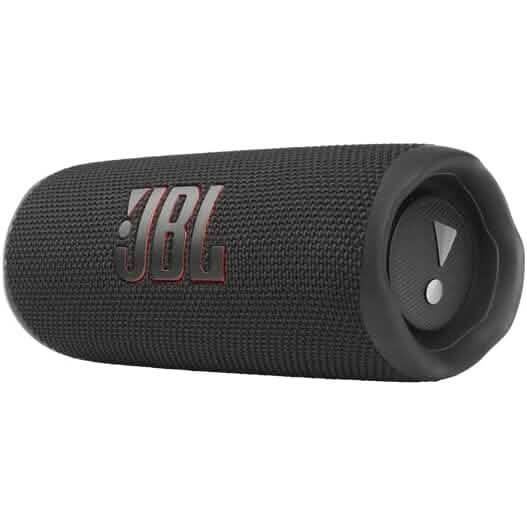 JBL FLIP 6 Waterproof Portable Speaker Bundle with gSport Carbon Fiber Case (Black) Speakers - DailySale