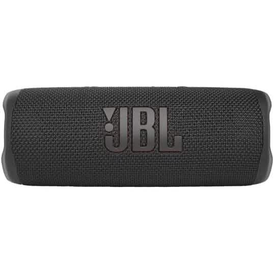 JBL FLIP 6 Waterproof Portable Speaker Bundle with gSport Carbon Fiber Case (Black) Speakers - DailySale