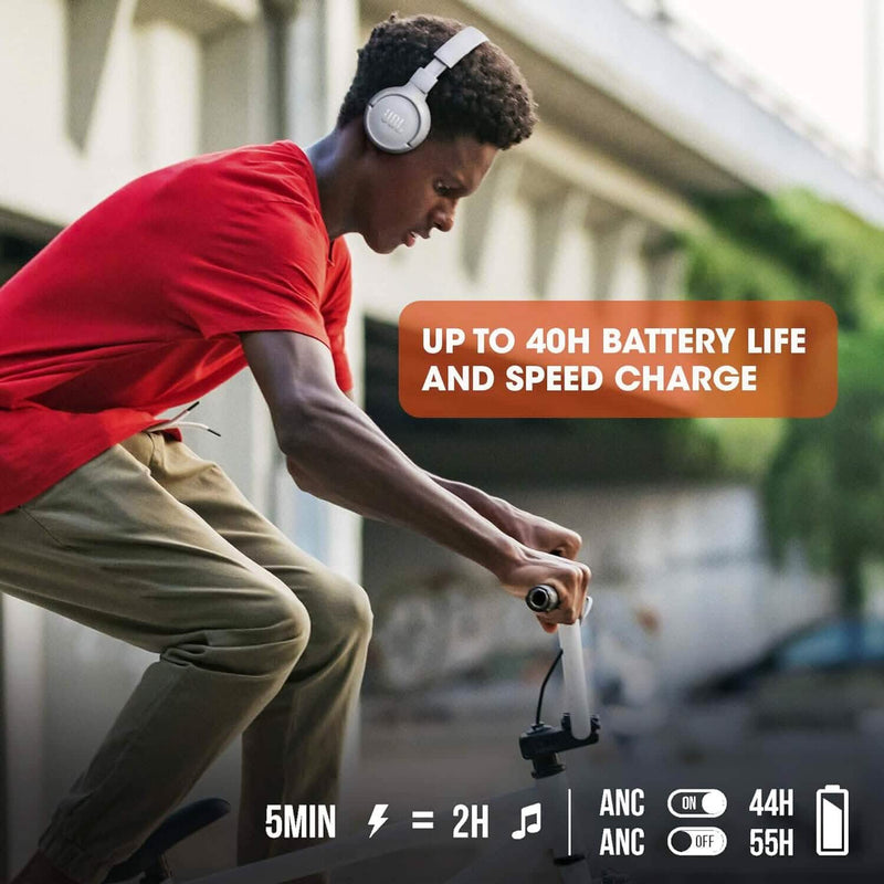 JBL Tune 510BT: Wireless On-Ear Headphones with Purebass Sound - Black Headphones - DailySale