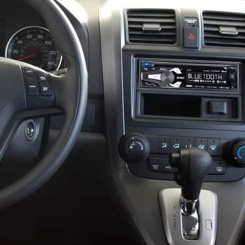 Jensen JCR311 10 Character LCD Single DIN Car Stereo Radio CD Player Automotive - DailySale