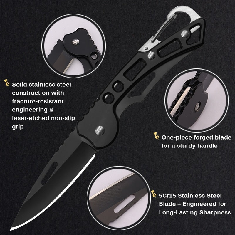Construction detail: 5Cr15 stainless steel blade and non-slip handle