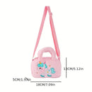 Kawaii Unicorn Pattern Plush Bag Bags & Travel - DailySale