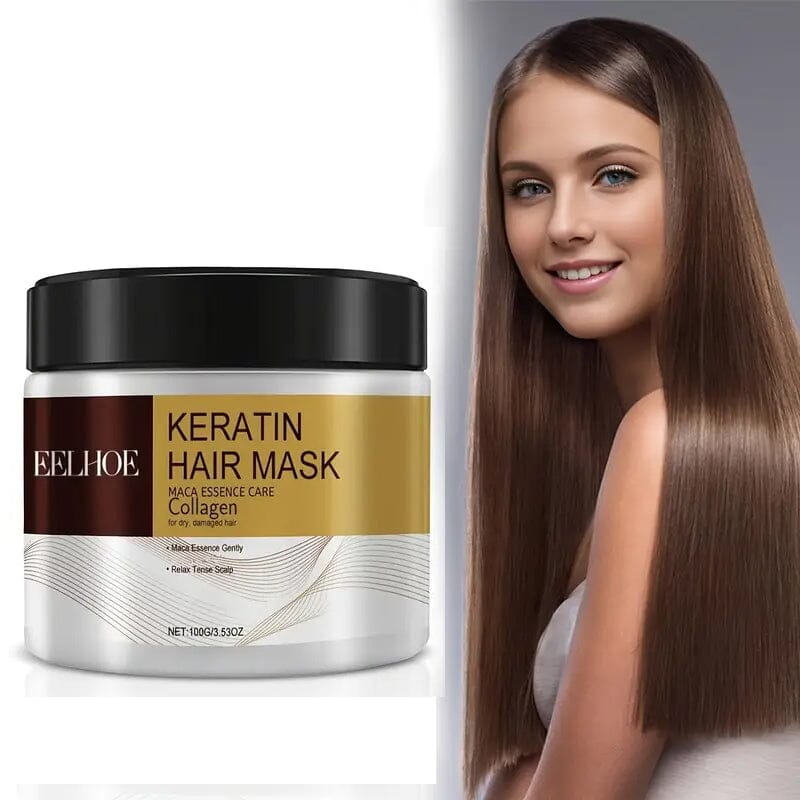 Keratin Soft Moisturizing Hair Mask with Collagen Beauty & Personal Care - DailySale