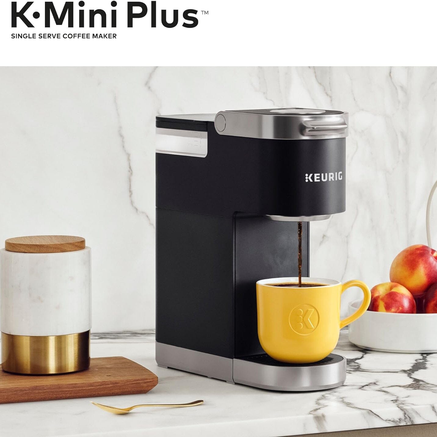 Keurig K-Mini Plus Single Serve K-Cup Pod Coffee Maker Kitchen Appliances - DailySale