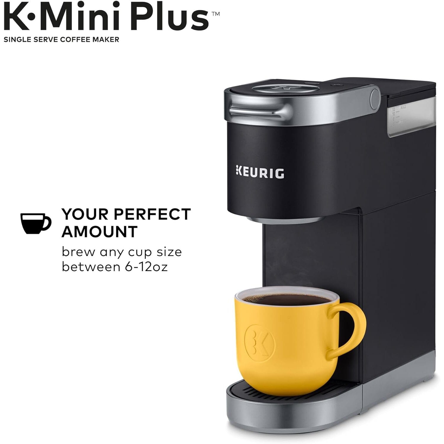 Keurig K-Mini Plus Single Serve K-Cup Pod Coffee Maker Kitchen Appliances - DailySale