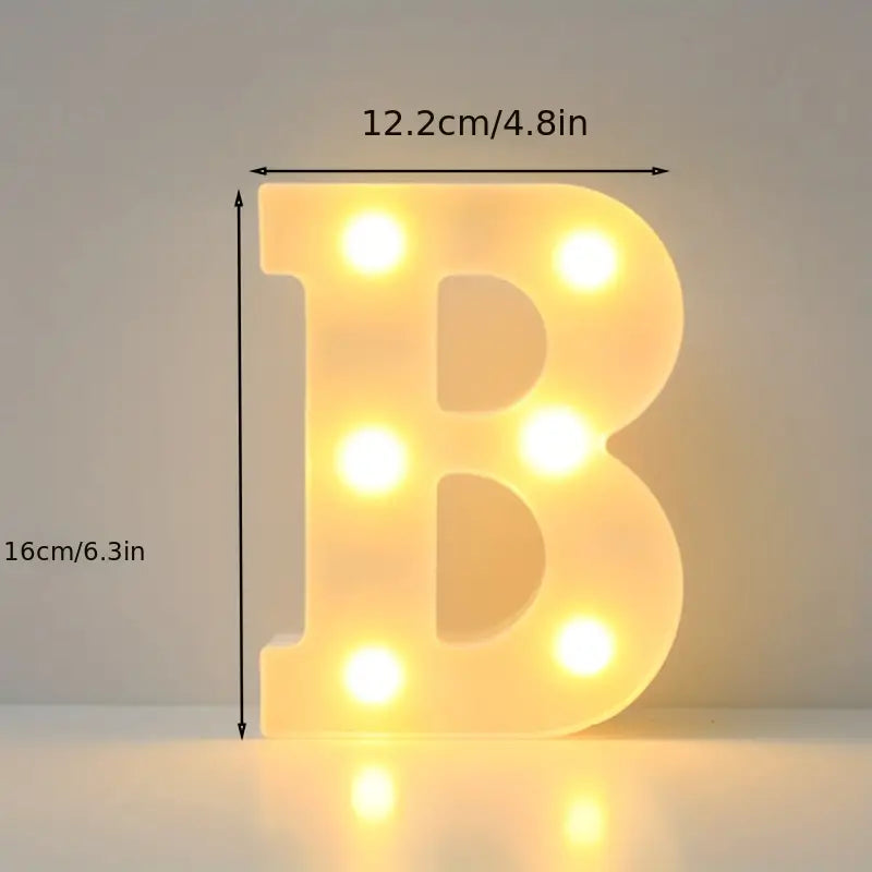 LED Alphabet Light Holiday Decor & Apparel B - DailySale