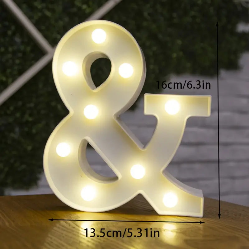 LED Alphabet Light Holiday Decor & Apparel & - DailySale