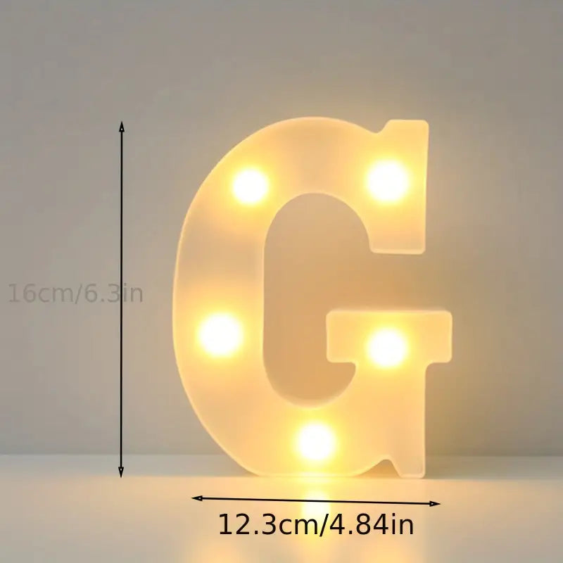 LED Alphabet Light Holiday Decor & Apparel G - DailySale