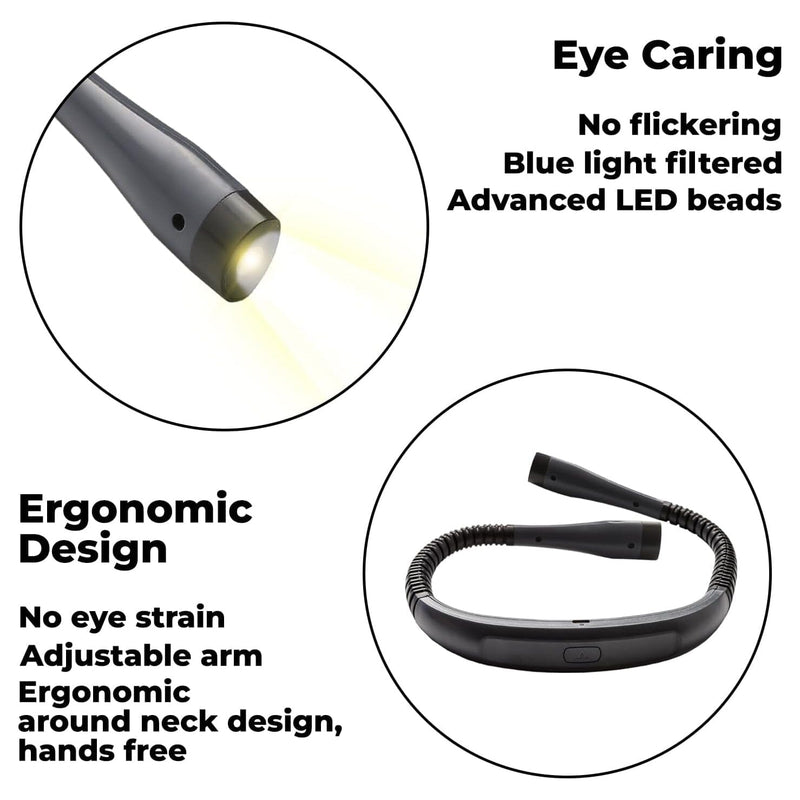 LED Hands-free Flashlight Neck Lamp Everything Else - DailySale