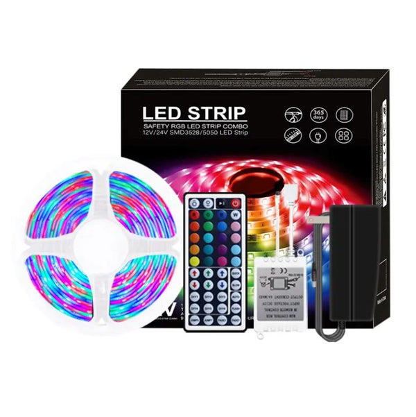 LED Strip Lights 16 Feet RGB LED Lights with Remote String & Fairy Lights - DailySale